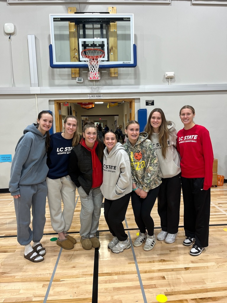 LCSC women's basketball at Whitman Elementary