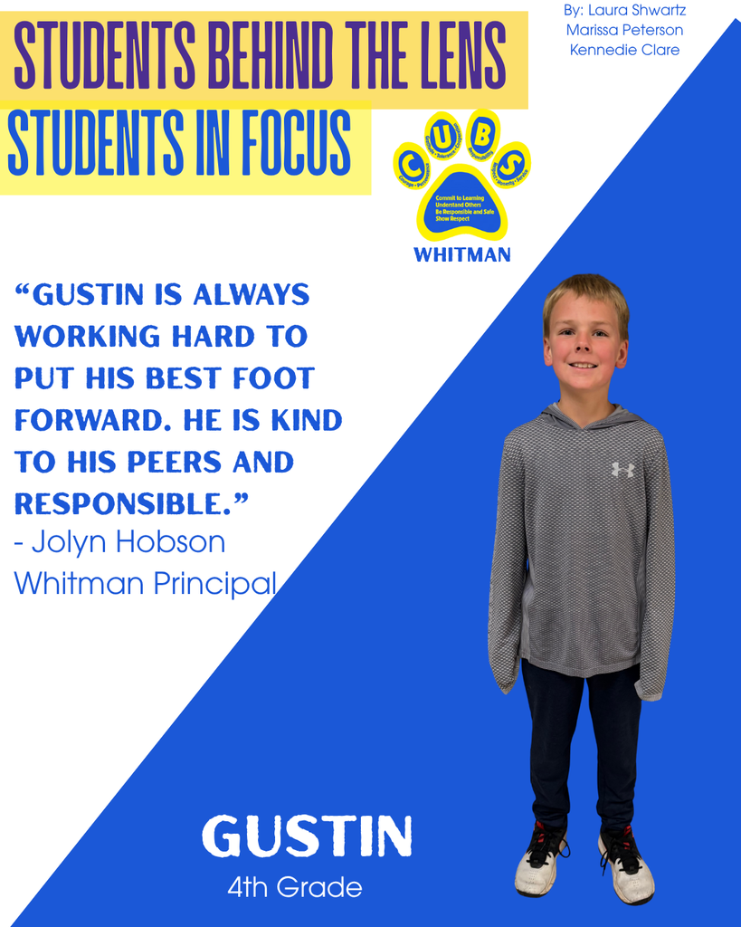 student in black pants and grey sweater