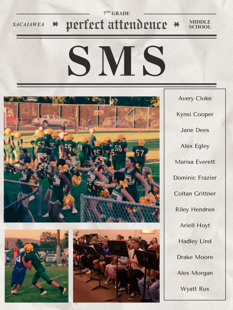 list of perfect attendance