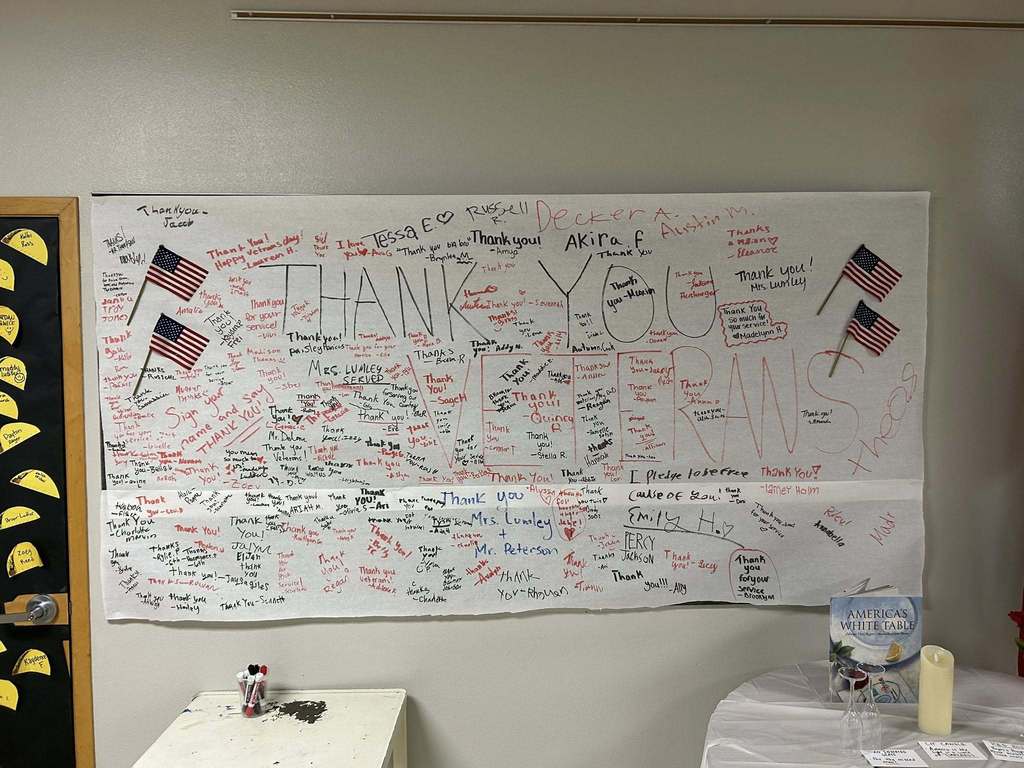 thank you to veterans