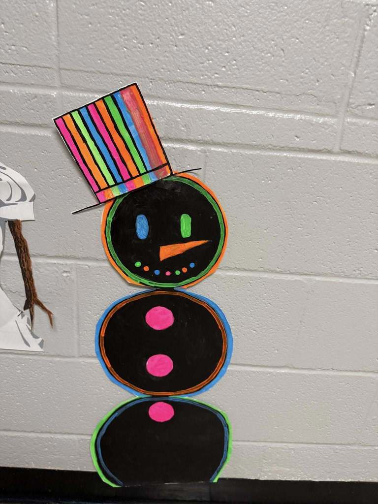 snowman art