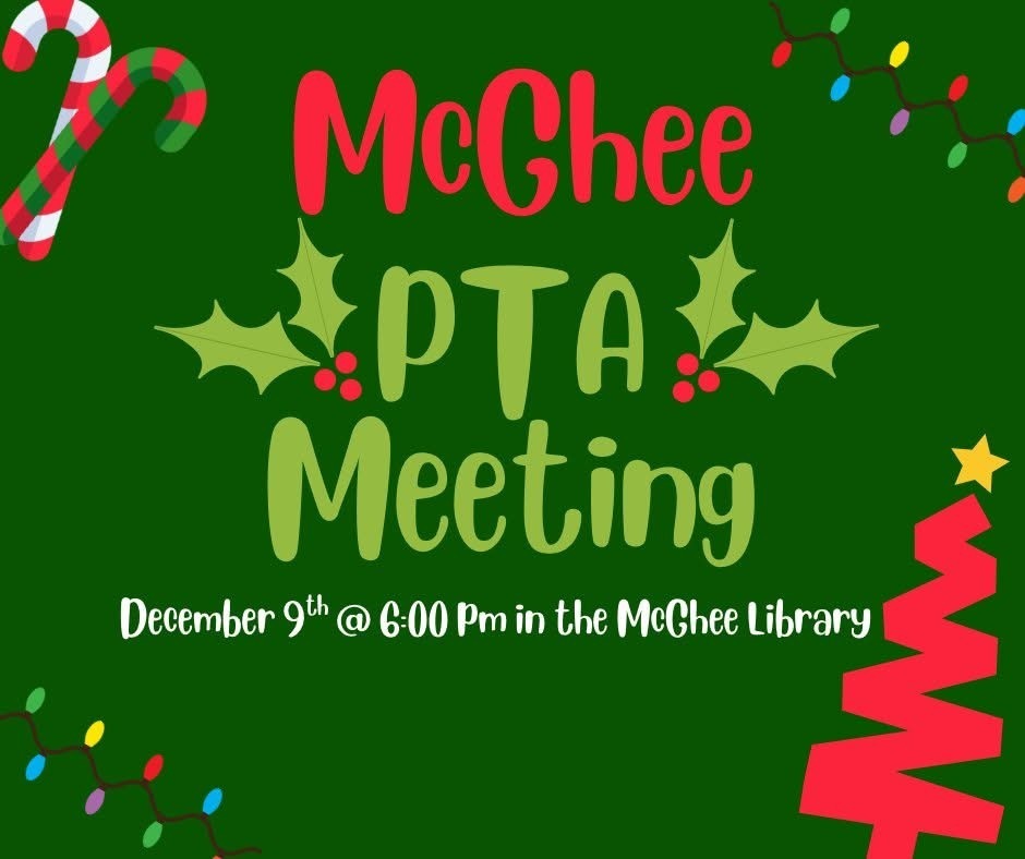 December PTA Meeting