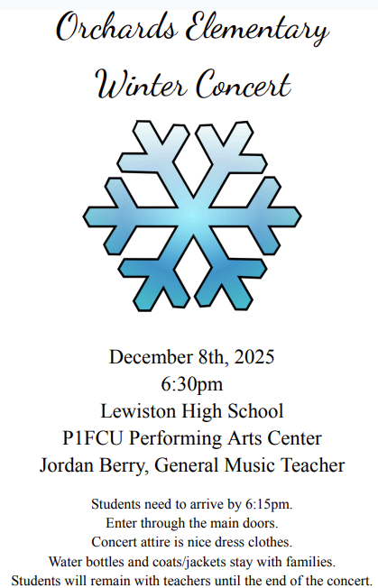 Orchards Winter Concert