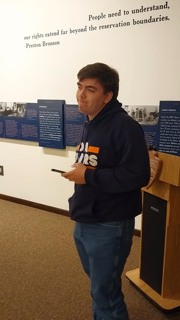 students on the field trip