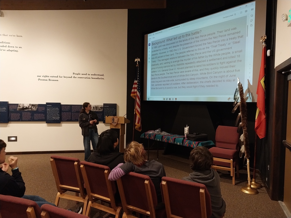 students on the field trip