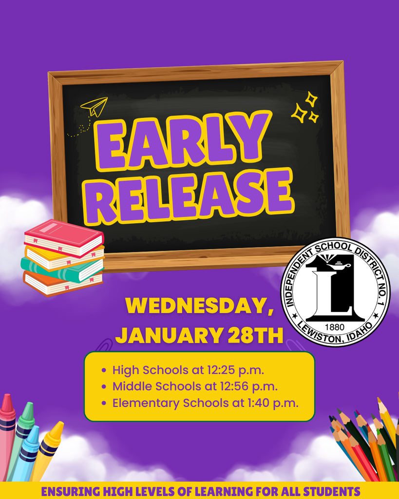 Early Release schedule