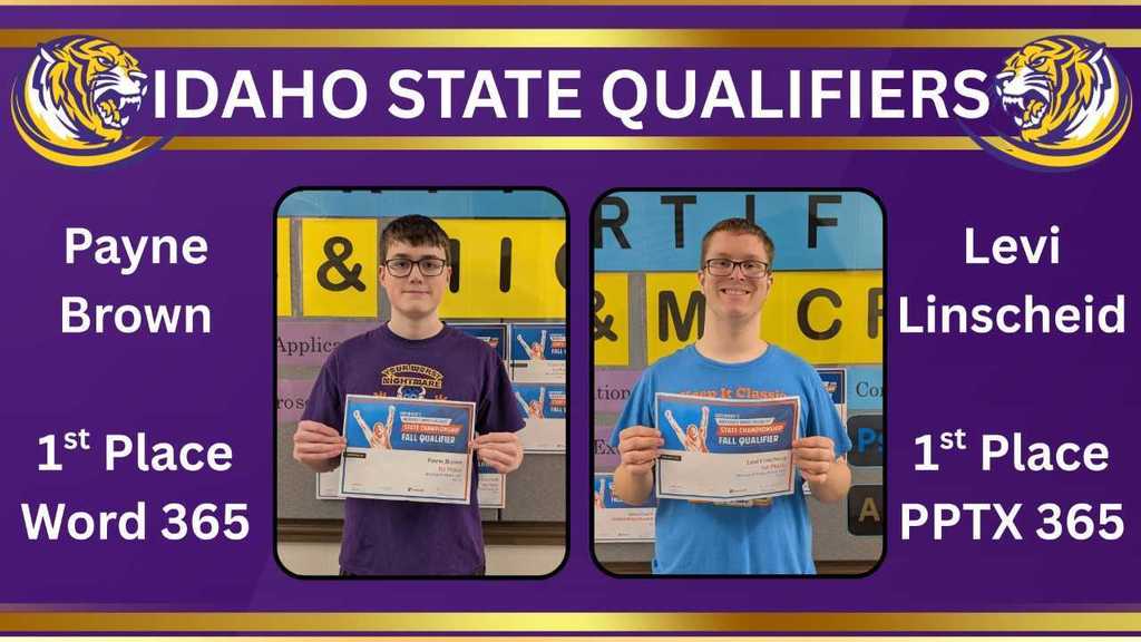Idaho State Qualifiers