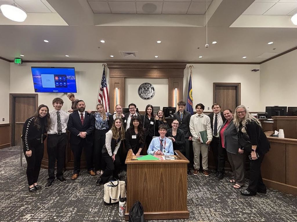 Mock Trial group photo