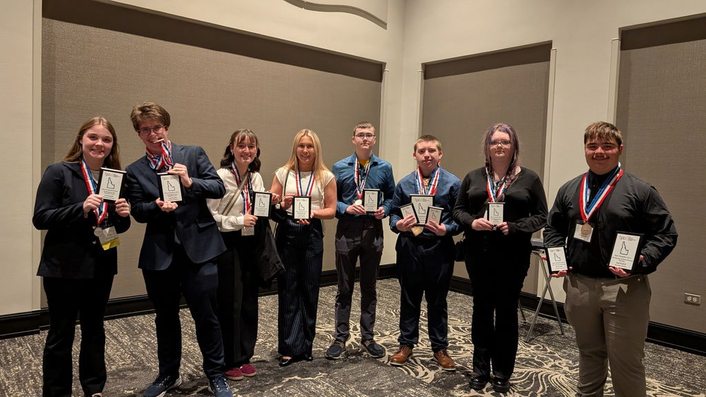 Lewiston High School BPA students