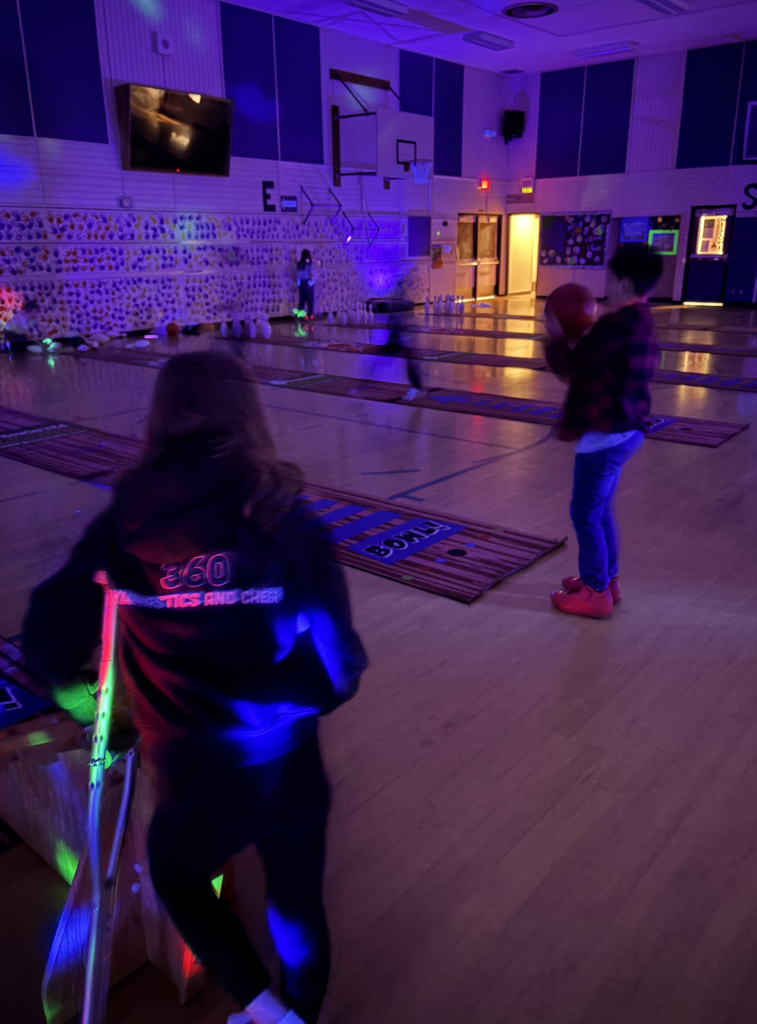 glow in the dark bowling