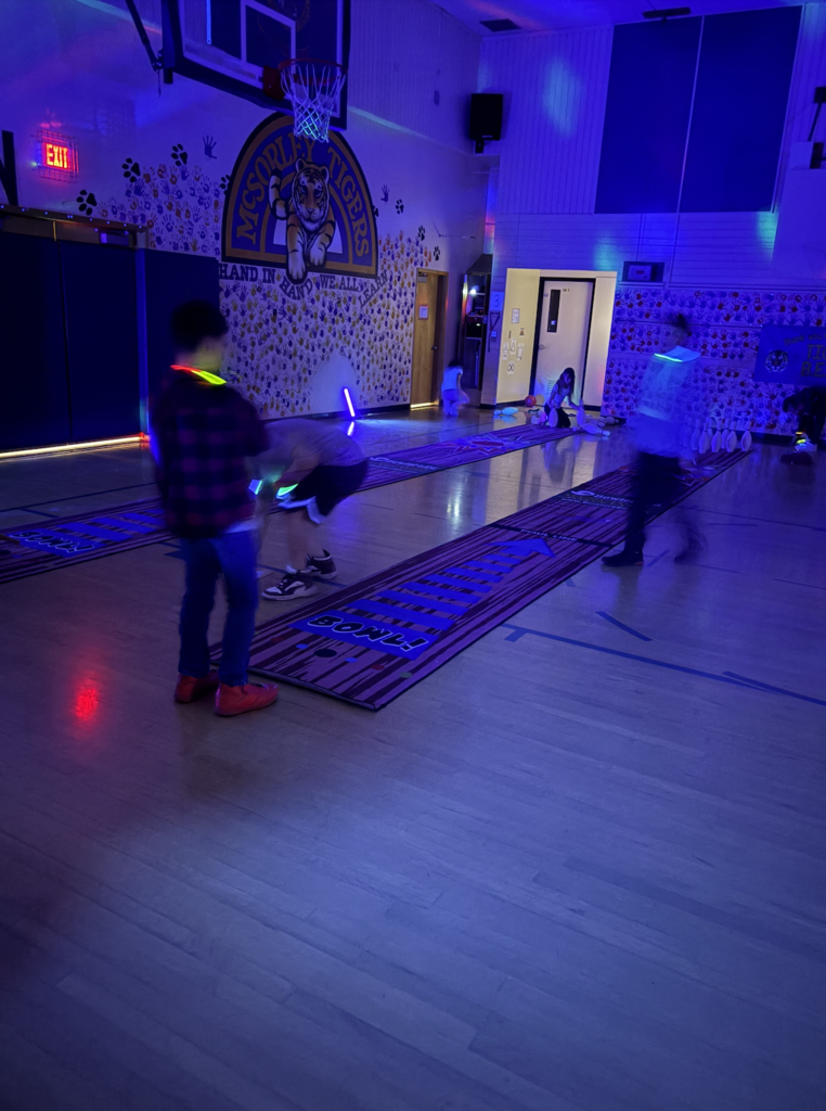 glow in the dark bowling