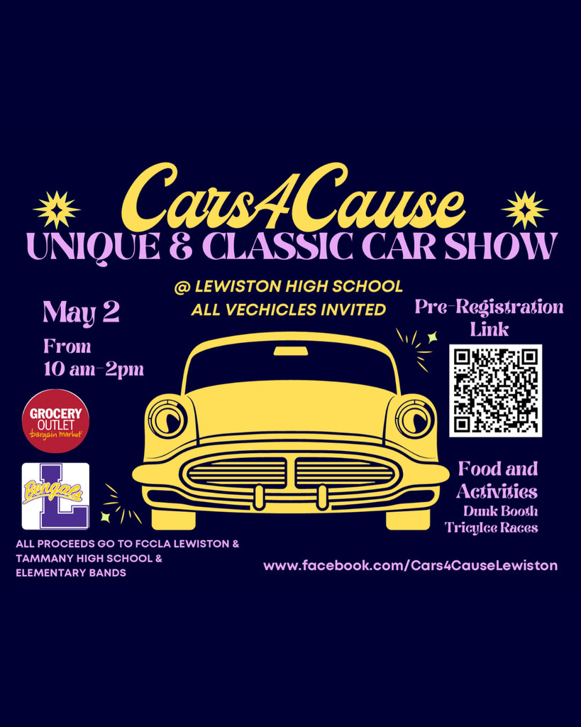 cars for a cause flyer
