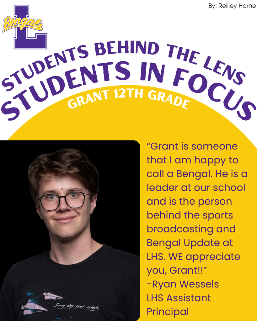 student in focus post