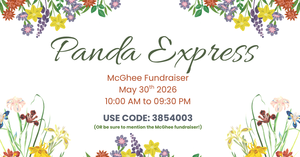 Panda Express fundraiser