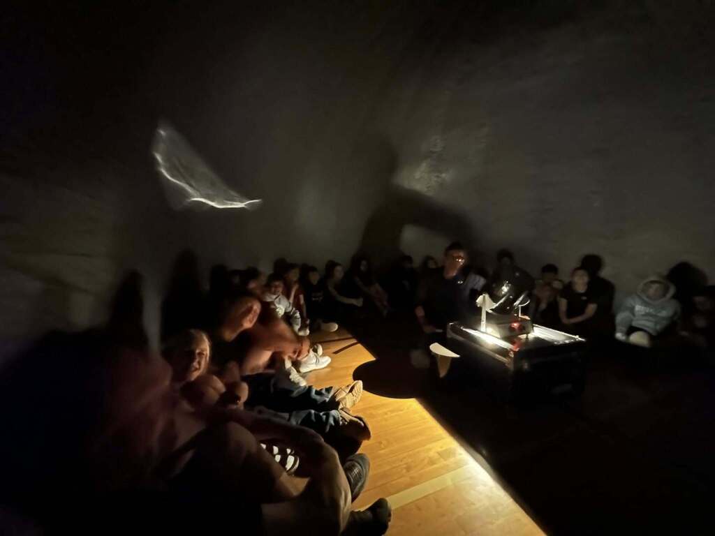 students in the star lab