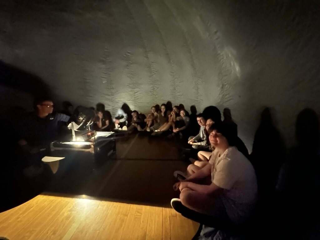 students in the star lab