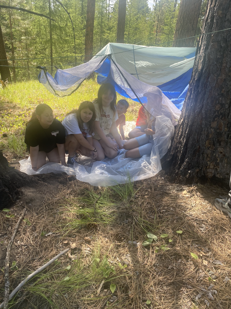 students enjoying Winchester Lake