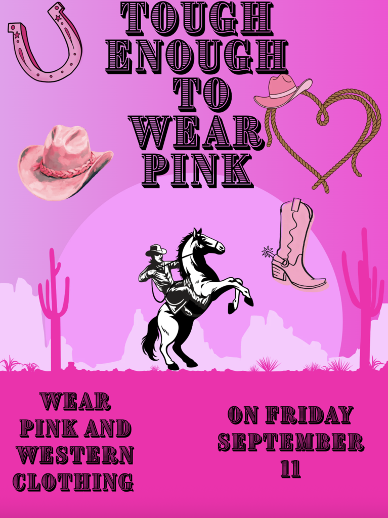 wear pink
