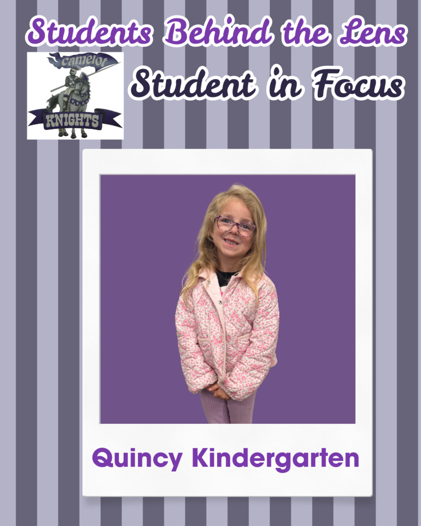 student in focus