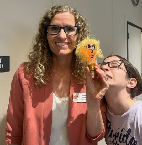 Herndon and student - FCCLA 2025