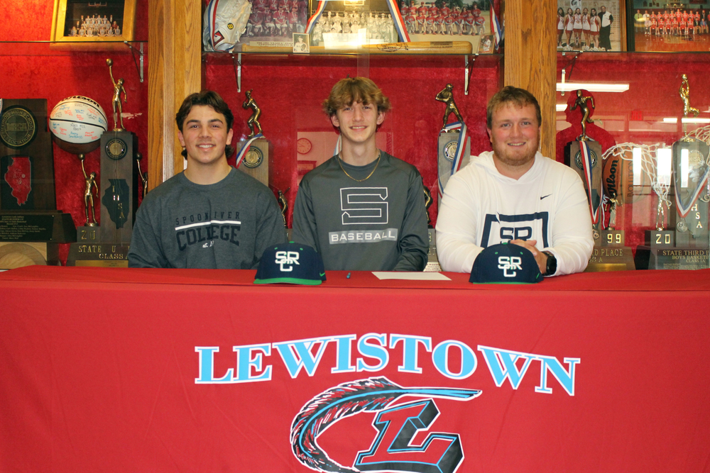 LHS Seniors Sign to SRC Baseball Lewistown Jr./Sr. High School