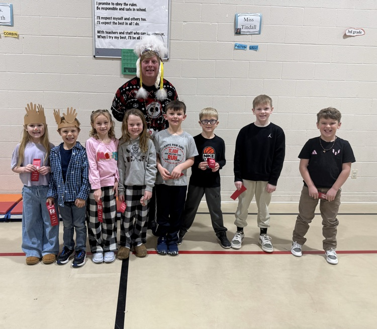 December Elementary Star Students 