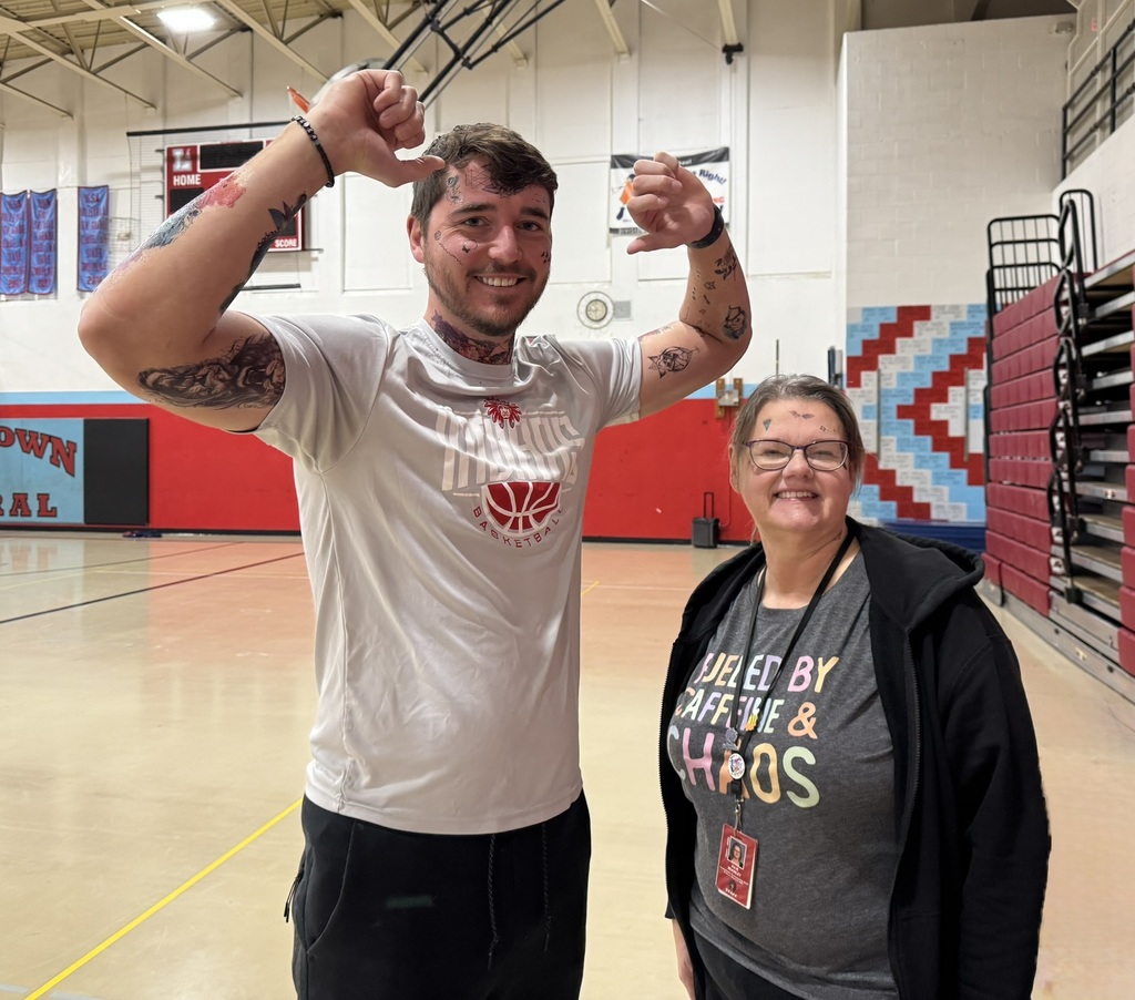 People with temporary tattoos