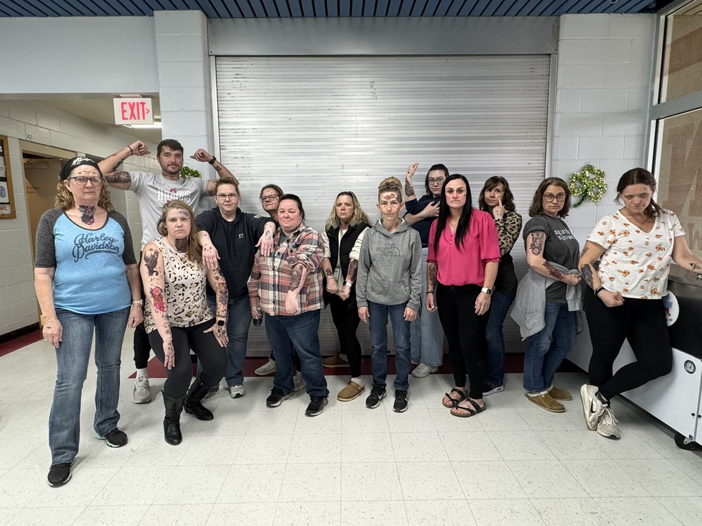 people with temporary tattoos