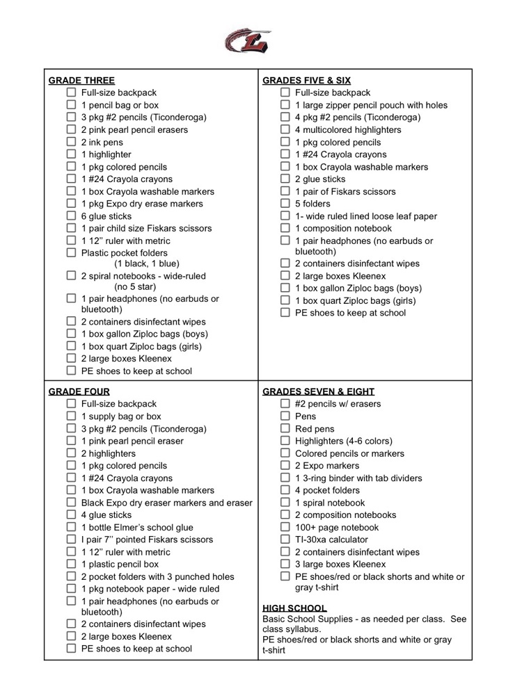 list