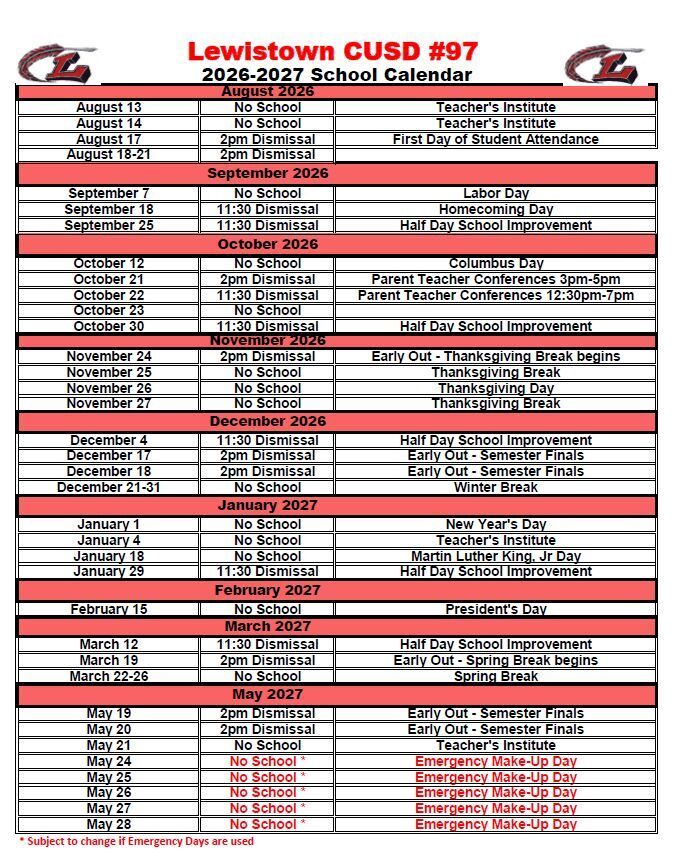 calendar