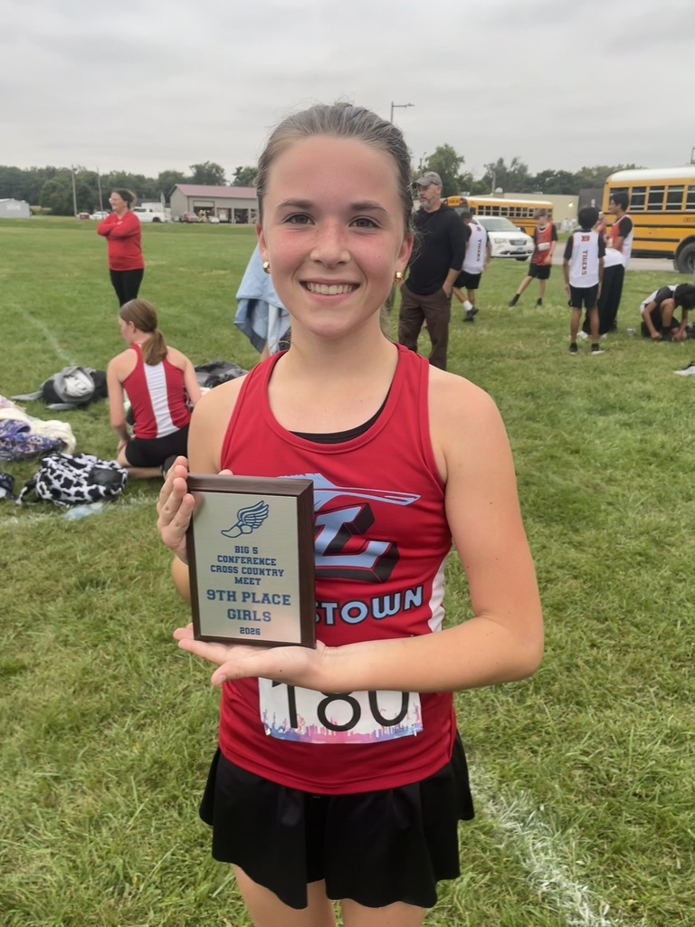 runner with 8th place award
