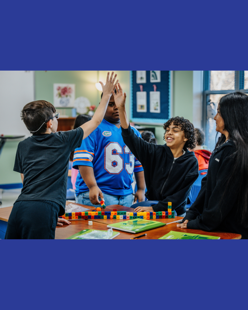 Charles England Elementary Named AttendNC Bright Spot School for Attendance Improvement. School photo featured.