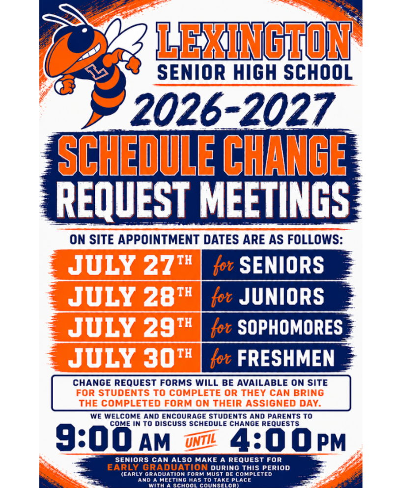 Schedule Change