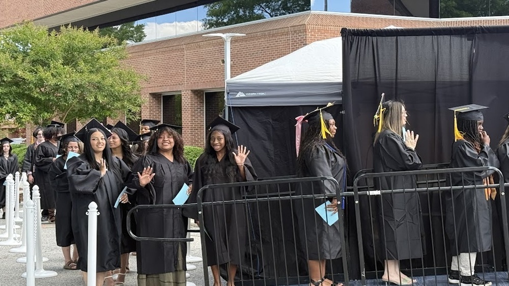 Lexington City Schools students, families, staff, and district leaders participate in commencement and recognition ceremonies at Davidson-Davie Community College celebrating student achievement, career pathway completion, and college and career readiness.