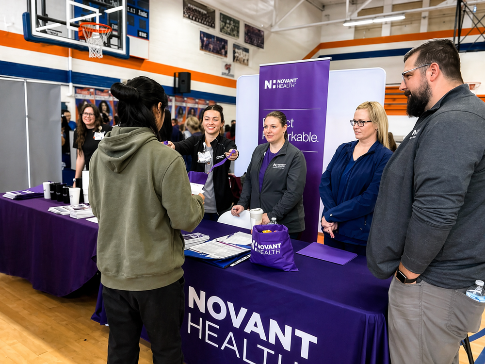 LSHS career fair 026 highlight. 