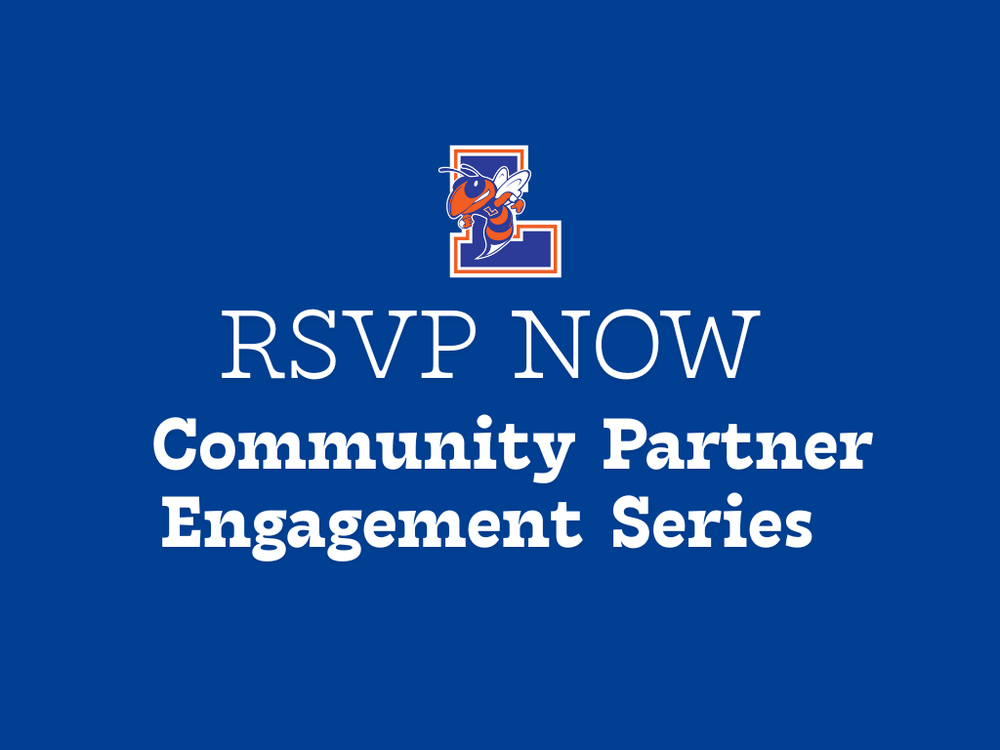 RSVP Now — Community Partner Engagement Series Graphic