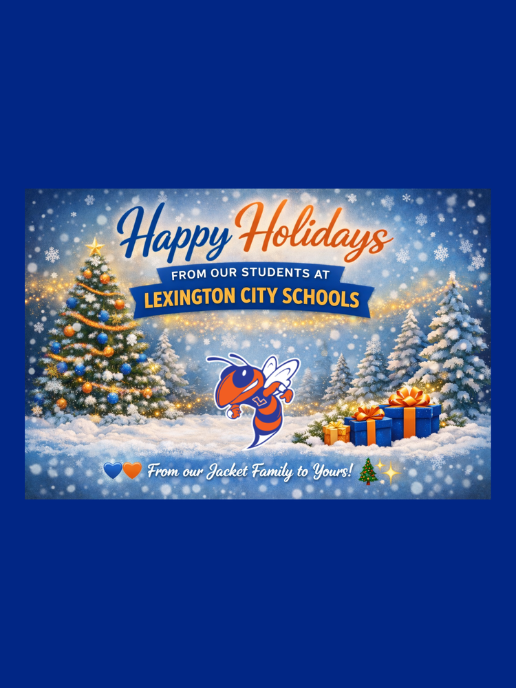 Happy Holidays from LCS graphic.