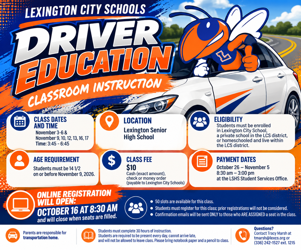Driver Education Classroom Instruction