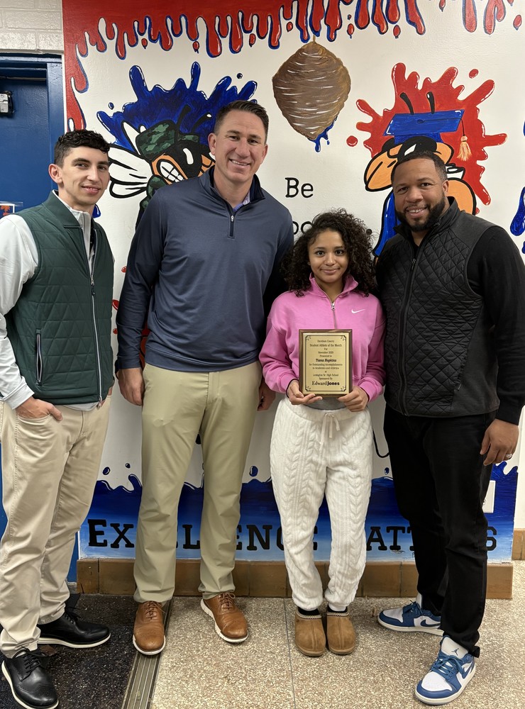 Edward Jones student athlete of the month