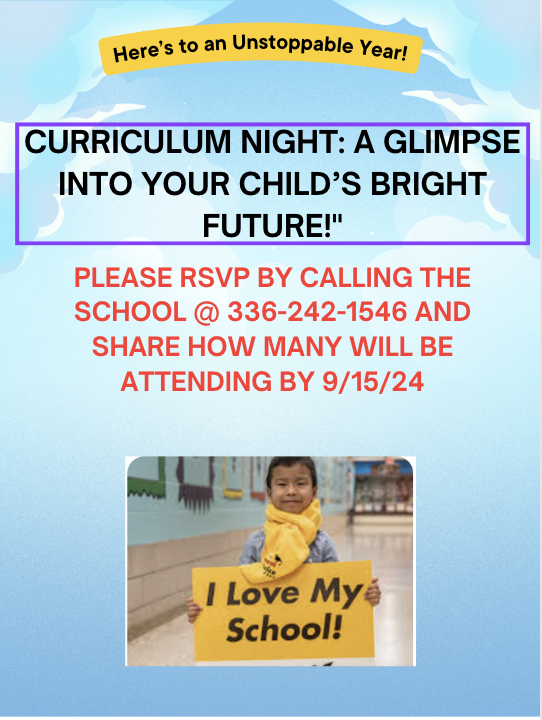 Curriculum Night! Pickett Elementary School