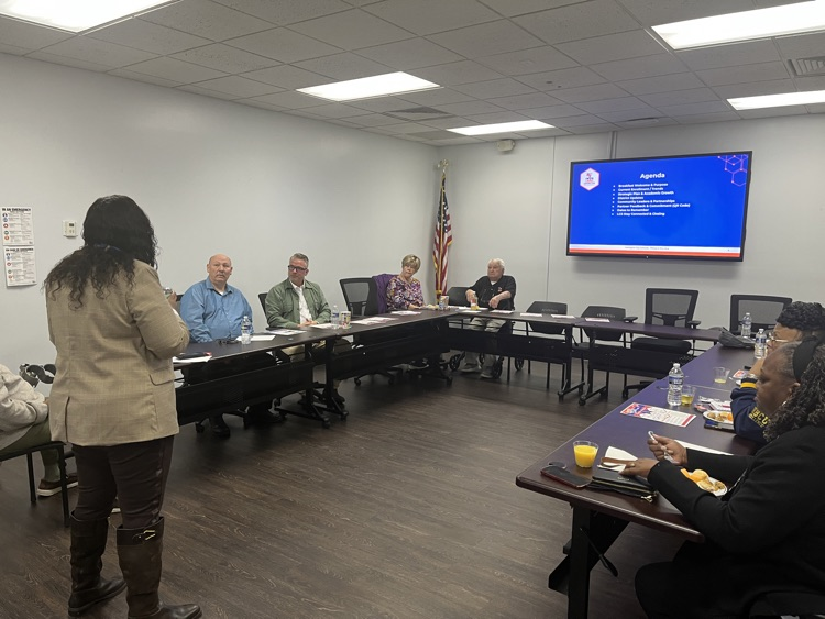 Event photo at the fall Faith Based Advisory meeting. 