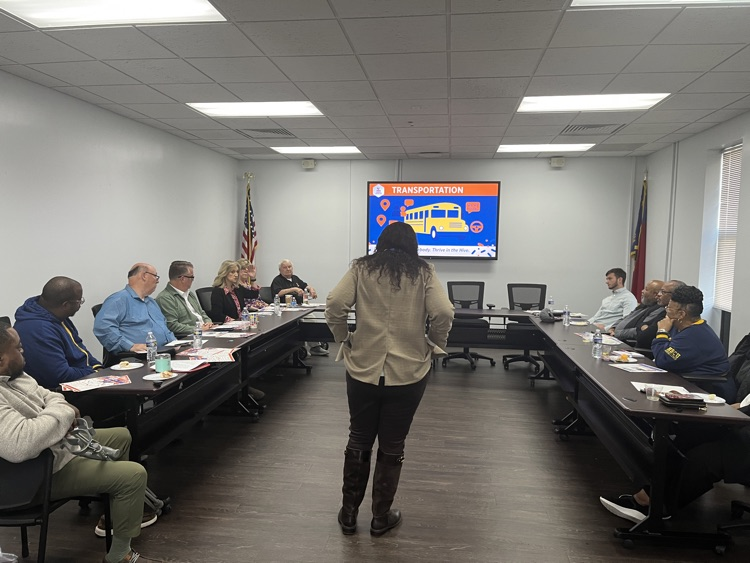 Event photo at the fall Faith Based Advisory meeting. 