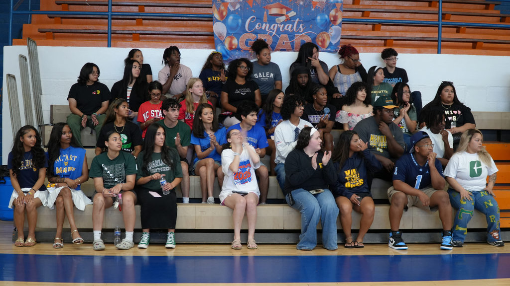 Students celebrate Decision Day at Lexington Senior High School as the Class of 2026 is recognized for post graduation plans and future opportunities.