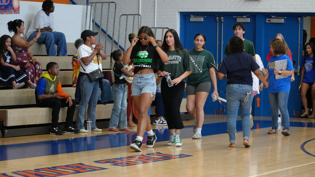 t: Students celebrate Decision Day at Lexington Senior High School as the Class of 2026 is recognized for post graduation plans and future opportunities.