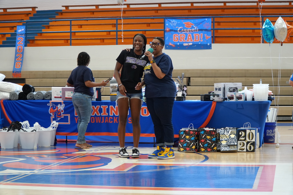 Students celebrate Decision Day at Lexington Senior High School as the Class of 2026 is recognized for post graduation plans and future opportunities.