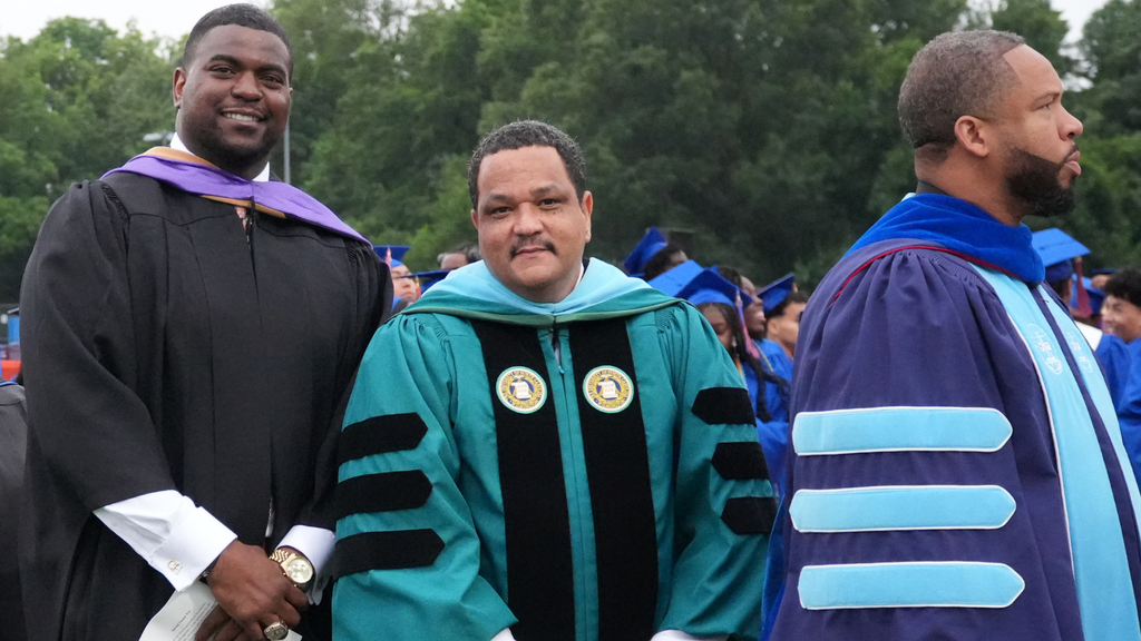 Scenes from Lexington Senior High School's 2026 commencement ceremony, featuring graduates, family members, school leaders, and celebratory moments throughout the event.