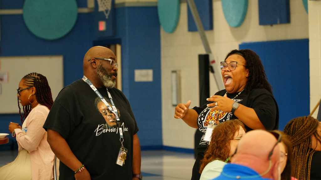Lexington City Schools staff members gathered at Charles England Elementary for the 2025–2026 End of Year Celebration, enjoying lunch, fellowship, and time together as the district closed out the school year.