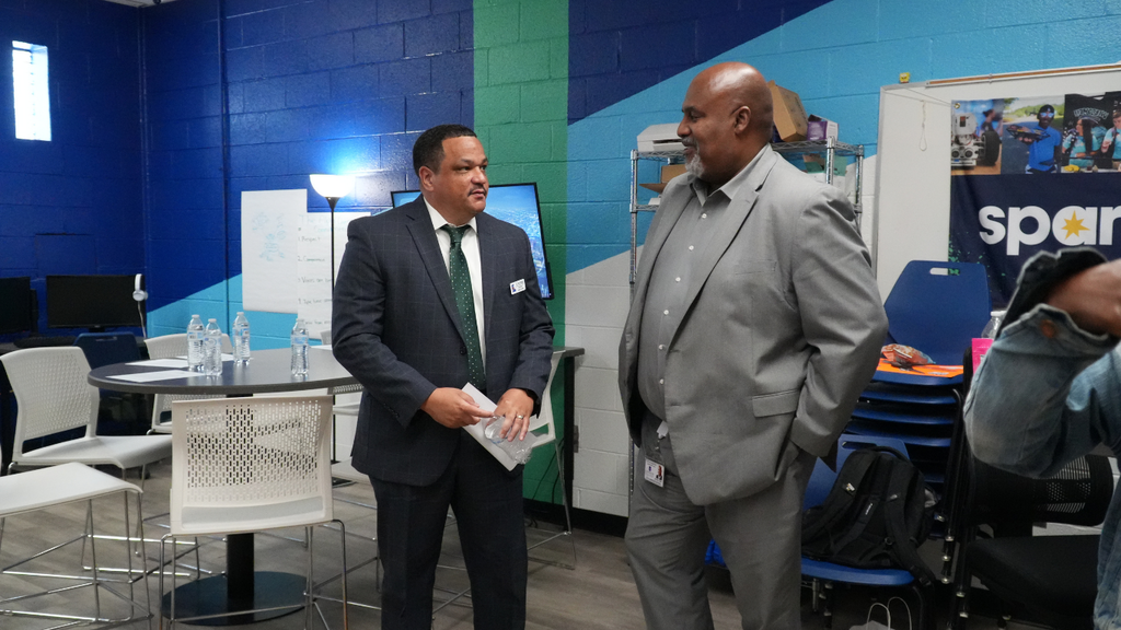Students present their research and recommendations to community and business leaders during a SparkLabNC project, sharing innovative solutions to address workforce challenges and strengthen future career pathways in Lexington.