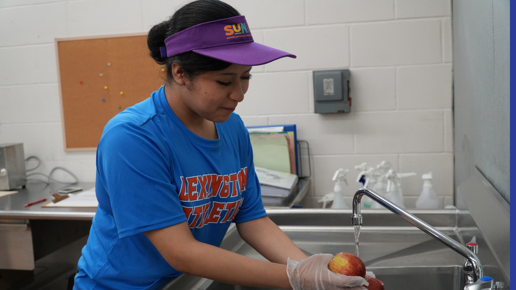 Superintendent Dr. Ron Anthony visits Lexington Senior High School internship sites and meets with students gaining hands-on experience through paid internships and career-connected learning opportunities.