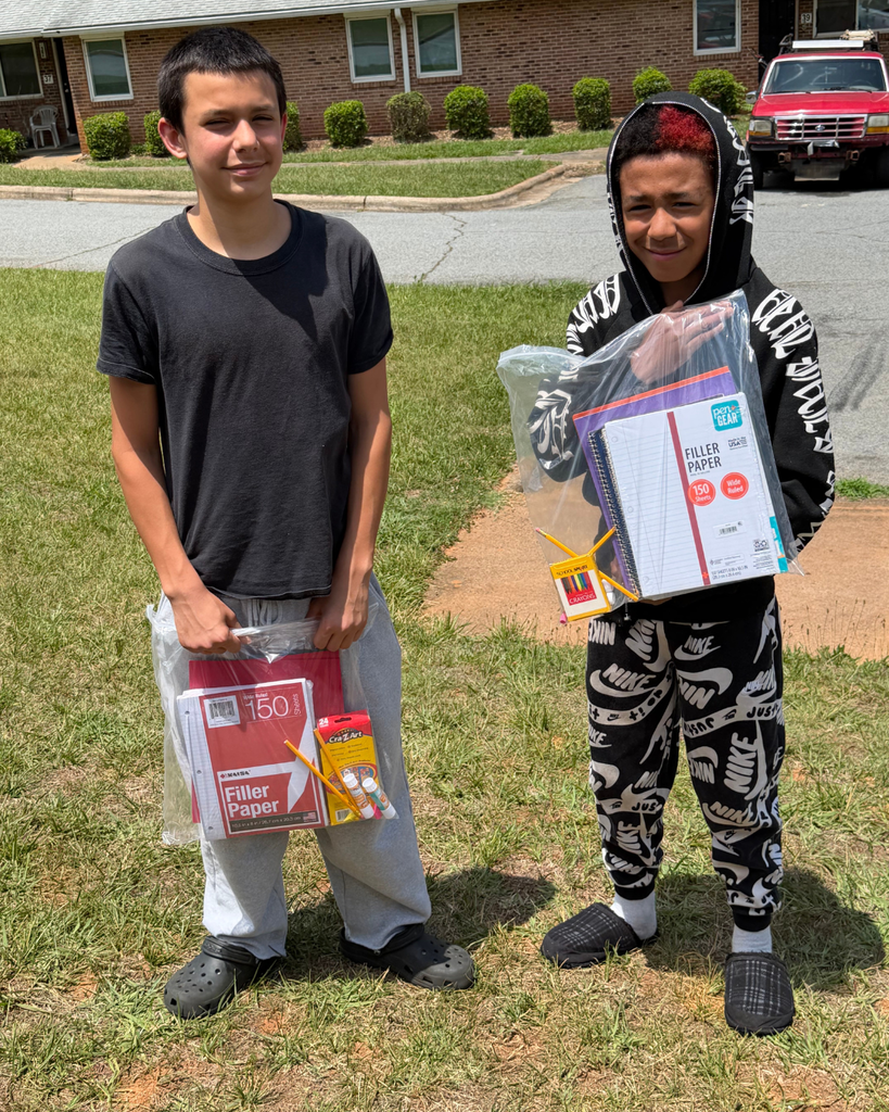 Pickett Elementary School is sharing donated school supplies, clothing, food, and snacks with children and families participating in Lexington City Schools' Summer Meals Program and throughout the Lexington community.
